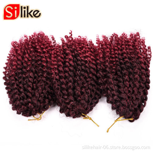 Malibob Marley Braiding Hair bob dread braids  Wholesale Freetress Curly Crochet Extension Synthetic Kinky Twist Hair